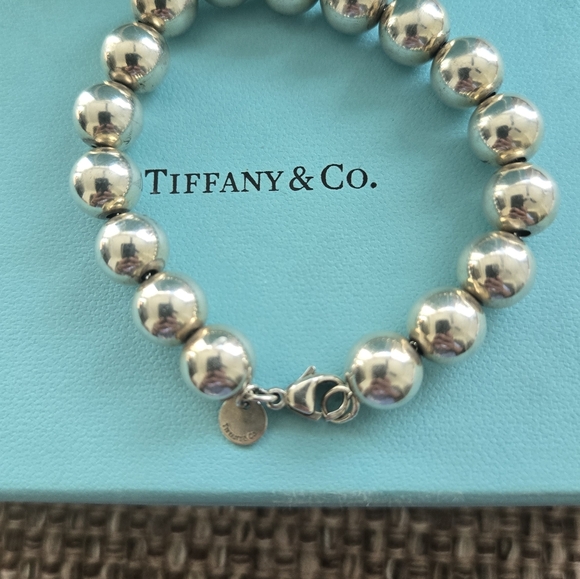 Tiffany & Co. Silver Silver Beaded Bracelet - Picture 4 of 5